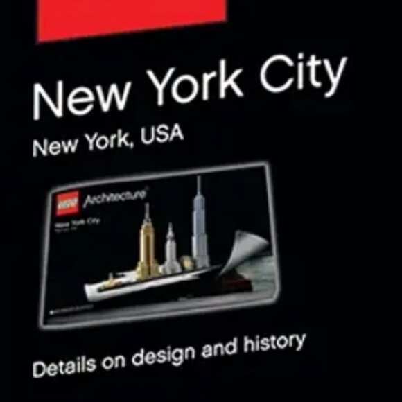 Lego Brand New Architecture New York City Model Kit 21028 - Picture 3 of 10